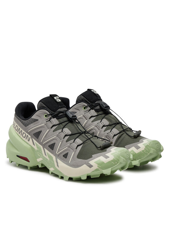 Salomon Взуття для бігу Salomon Speedcross 6 L47582000 Сірий