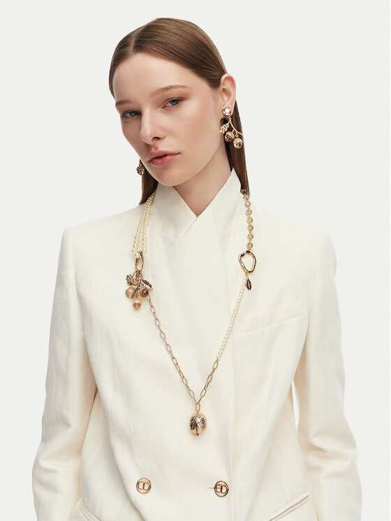 Weekend Max Mara Набір: ланцюжок і сережки Weekend Max Mara 2615751104650 Золотий