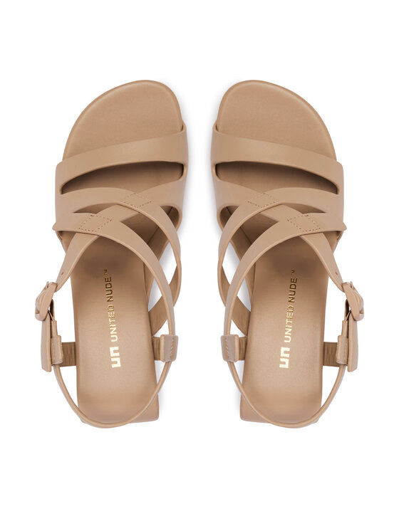 United Nude Sandale United Nude Mobius Straps Hi 1099793216 Bež