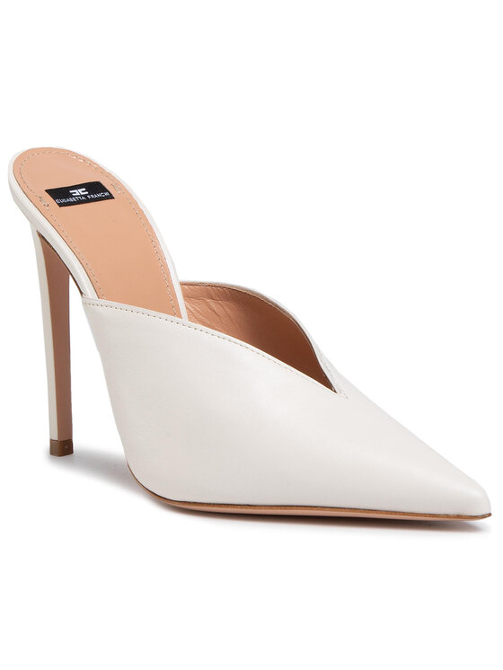 Elisabetta Franchi Шльопанці Elisabetta Franchi SA-04L-02E2-V389 Білий