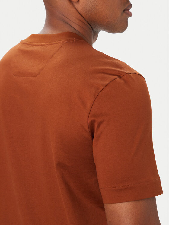 BOSS BOSS Camiseta C-Taut 181 50570435 Marrón Regular Fit