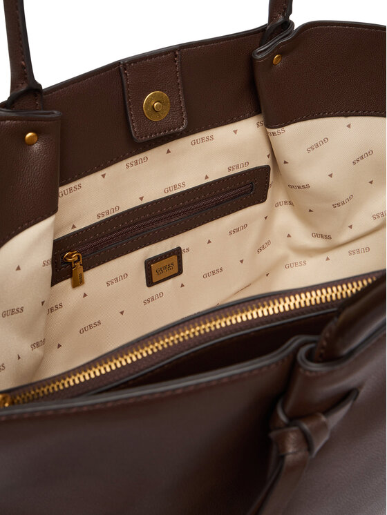 Guess Rankinė Guess Allegra HWBG22 37230 Tamsiai ruda