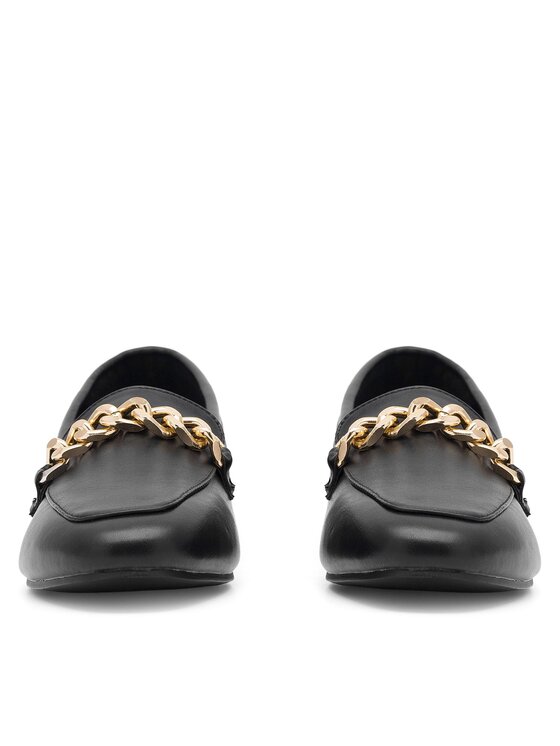 DeeZee Loafersy DeeZee JUTTE WS5560-13 Czarny