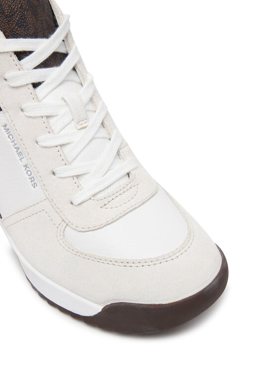 MICHAEL Michael Kors Sneakers MICHAEL Michael Kors Nikko S2 Wedge Trainer 43F6NKFS4S Alb