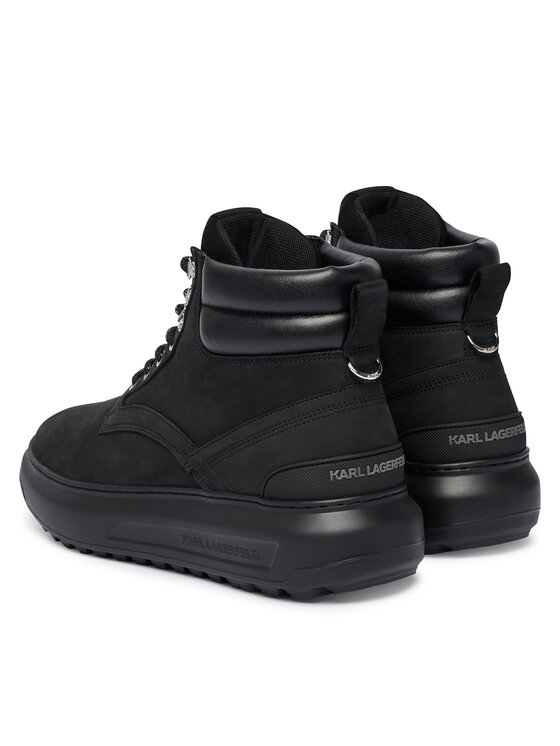 KARL LAGERFELD Trappers KARL LAGERFELD 8 Kapri Lug KL57548 Negru