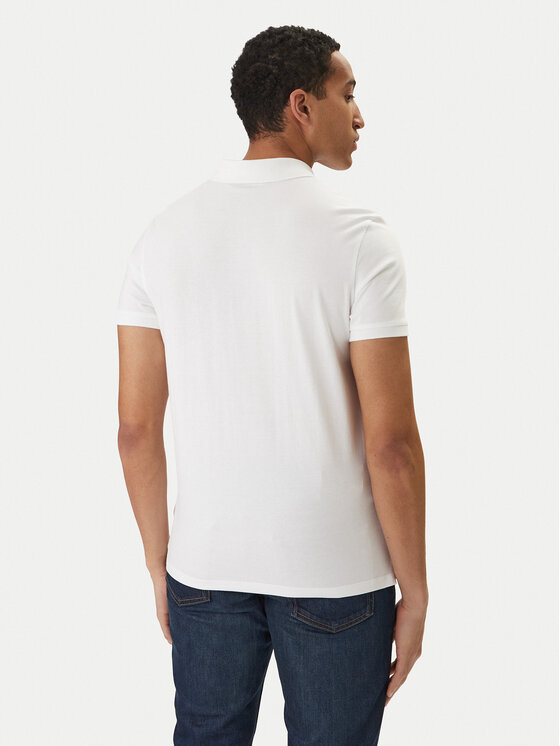 Calvin Klein Jeans Calvin Klein Jeans Polo Classic Monogram LV04RD255G Blanco Regular Fit