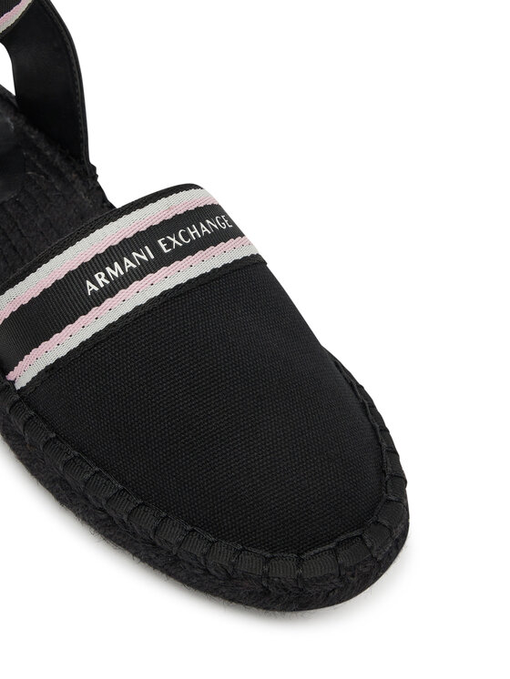 Armani Exchange Espadrilky Armani Exchange XDS006 XV923 00002 Černá