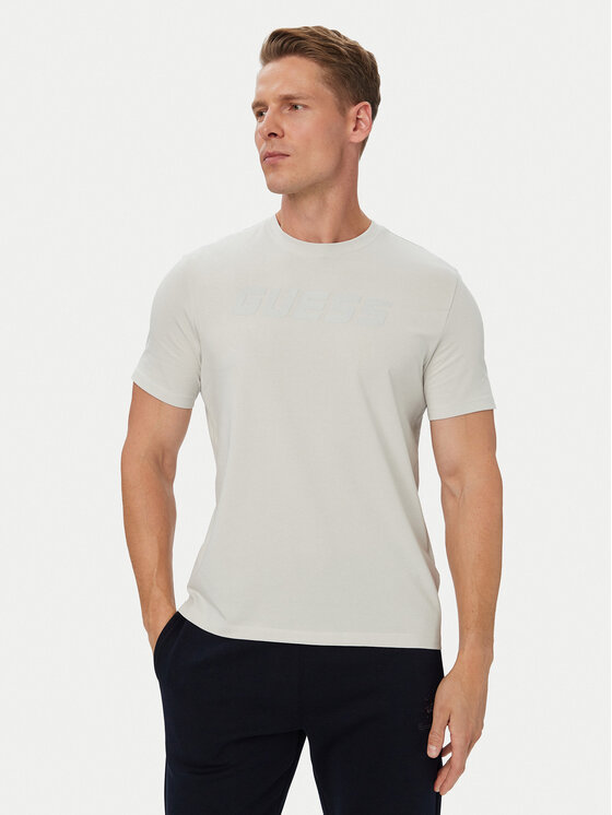 Guess Guess Marškinėliai Z6YI26 K5090 Šviesiai pilka Regular Fit