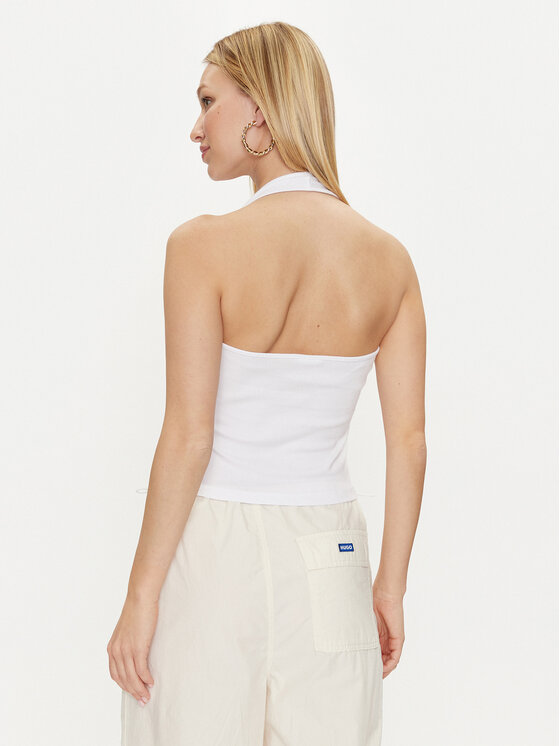 Noisy May Noisy May Топ Maya 27029026 Білий Slim Fit