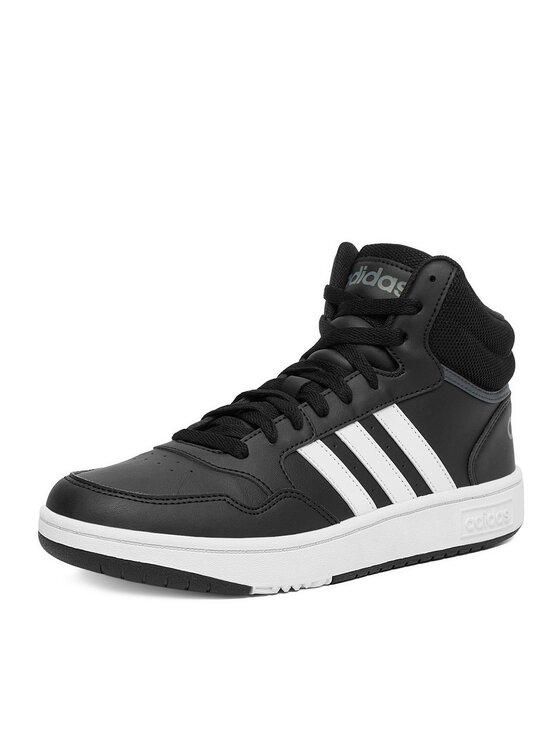 adidas Снікерcи adidas HOOPS MID 3.0 K GW0402 Чорний