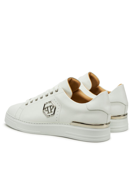 PHILIPP PLEIN Снікерcи PHILIPP PLEIN SAES USC0670 PLE010 Білий