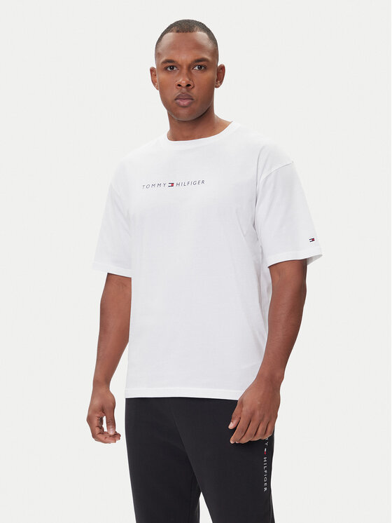 Tommy Hilfiger Tommy Hilfiger Camiseta UM0UM03685 Blanco Regular Fit