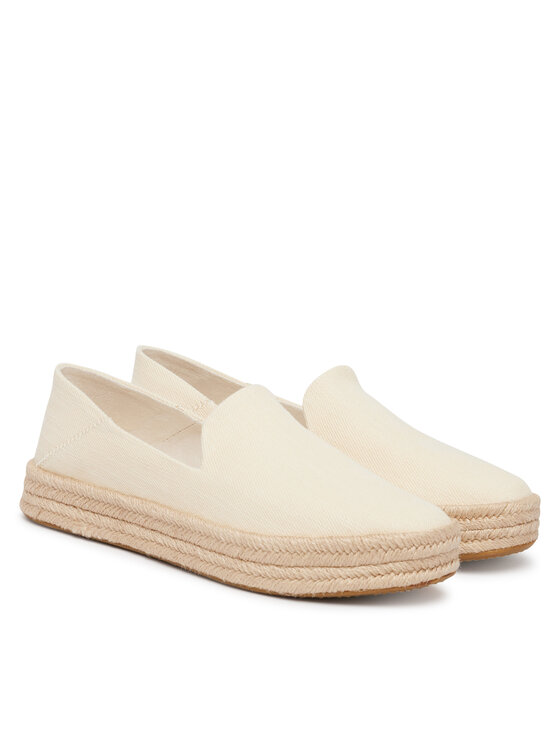 Toms Еспадрильї Toms Carolina 10020991 Світло-бежевий