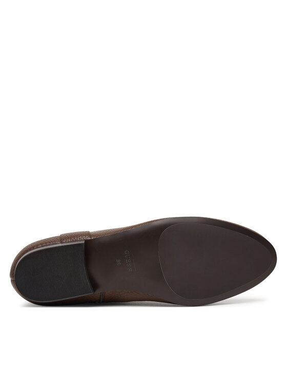 Guess Kozačky Guess FLFANA ELE11 Hnědá