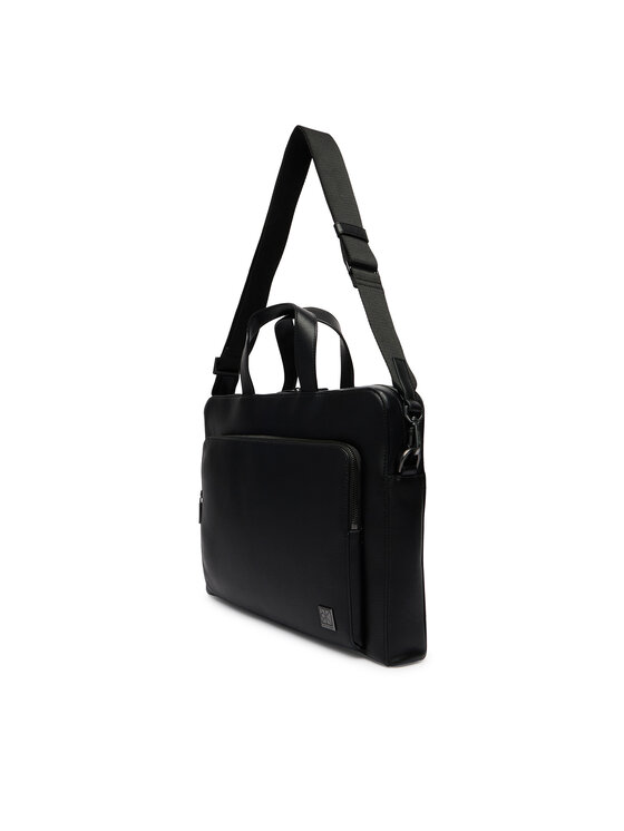 Calvin Klein Porta PC Calvin Klein Emblem Hw Commuter LV04D3290G Nero