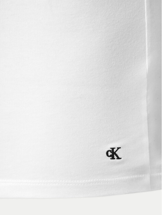 Calvin Klein Underwear Calvin Klein Underwear Komplet t-shirt majic﻿ LV00NB4185 Bela Regular Fit