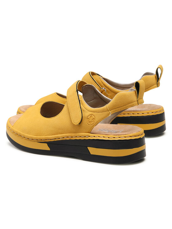 Rieker Sandales Rieker V59Q4-68 Dzeltens