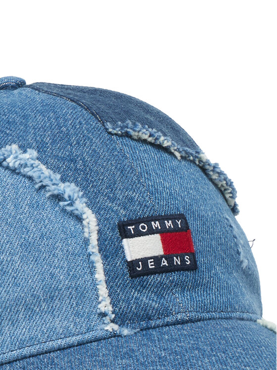 Tommy Jeans Cepure ar nagu Tommy Jeans AM0AM14195 Zils