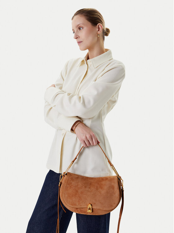 Coccinelle Rankinė Coccinelle PQS Magie Suede Bim E1 PQS 18 03 01 Ruda