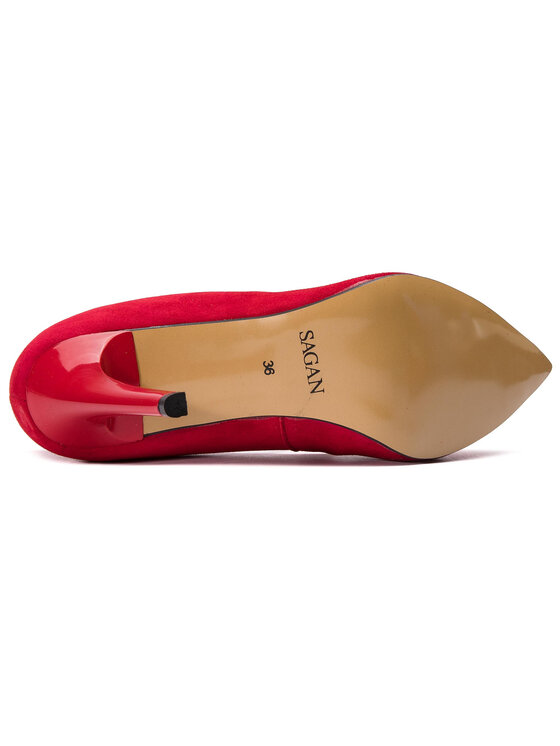 Sagan Tacón de aguja Sagan 3363 Rojo