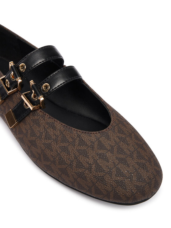 MICHAEL Michael Kors Ballerine MICHAEL Michael Kors Rowen Flex Ballet 40R6RWFP1B Marrone