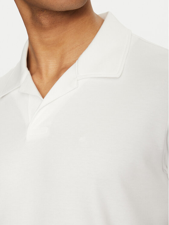Calvin Klein Calvin Klein Polo majica K10K114133 Bela Regular Fit