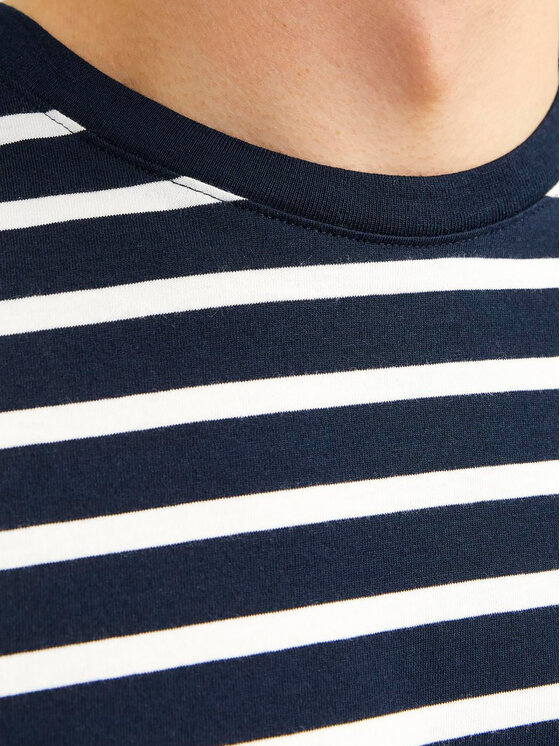 Jack & Jones Jack & Jones T-shirt Organic Basic 12156101 Tamnoplava Slim Fit