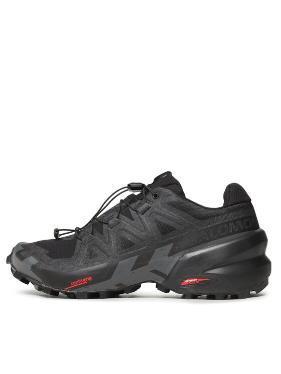 Salomon Взуття для бігу Salomon Speedcross 6 L41737900 Чорний