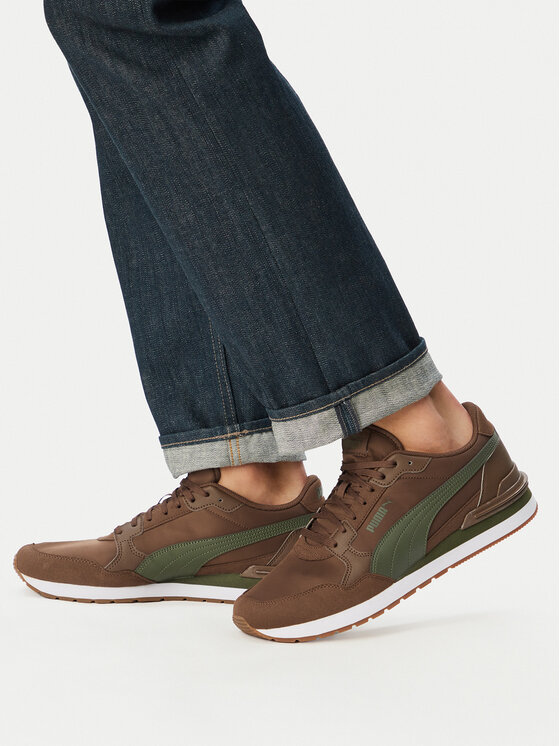 Puma Sneakersy Puma St Runner V4 L 39906929 Hnedá