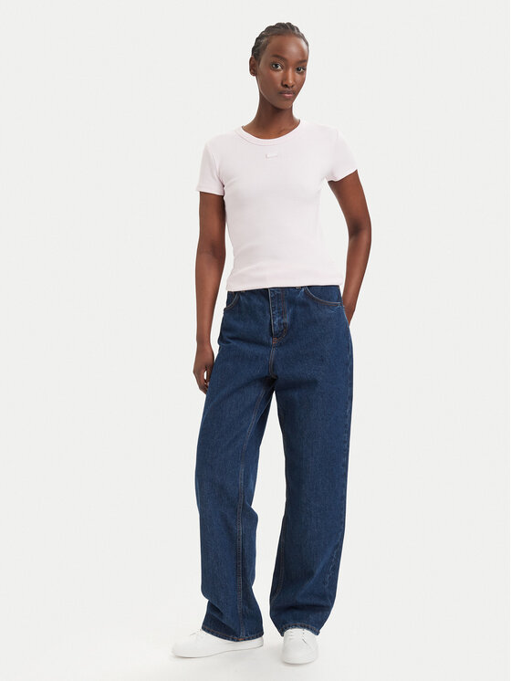 HUGO HUGO Футболка Easy 50523924 Світло-рожевий Slim Fit
