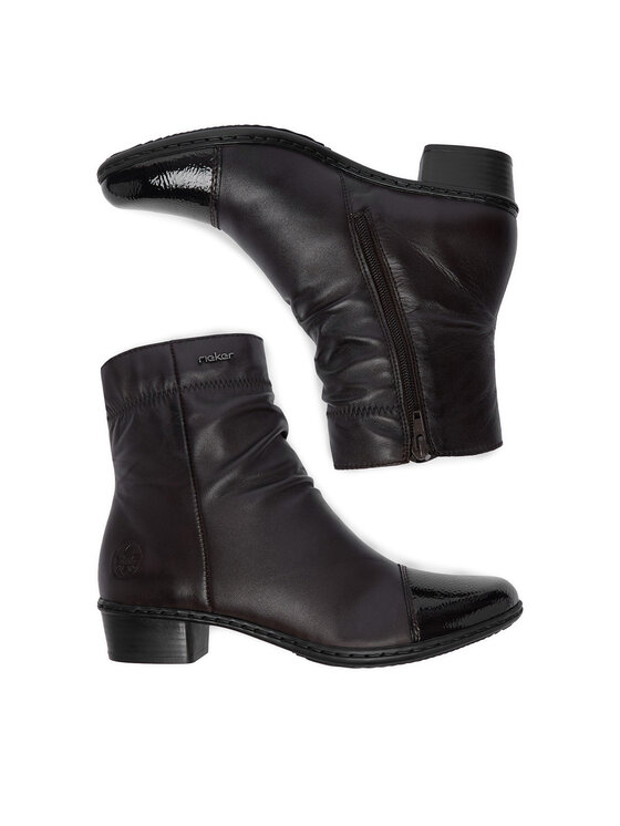 Rieker Botine Rieker CEO-Y0773-25 Maro închis