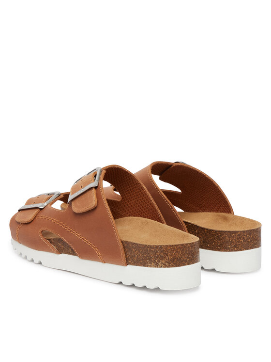 Scholl Шльопанці Scholl Moldava Wedge Ad MF23008 Коричневий