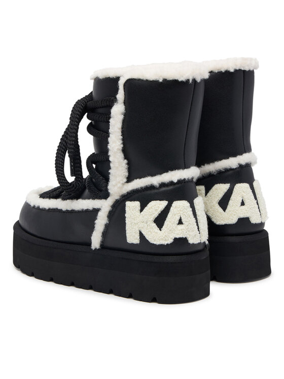 KARL LAGERFELD Śniegowce KARL LAGERFELD Skylar Ski KL49676 Czarny