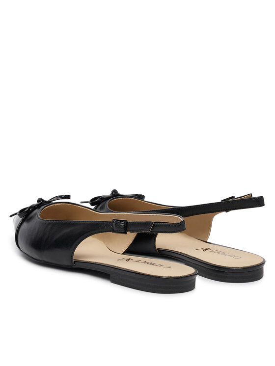 Caprice Baleriny Caprice 9-29401-46 Czarny