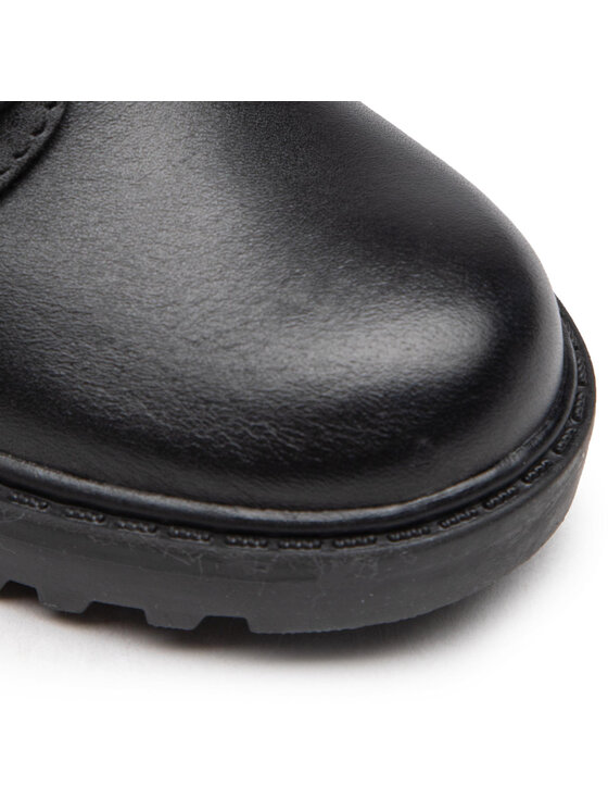 Geox Poltopánky Geox J Casey G. C J0420C 00043 C9999 M Čierna