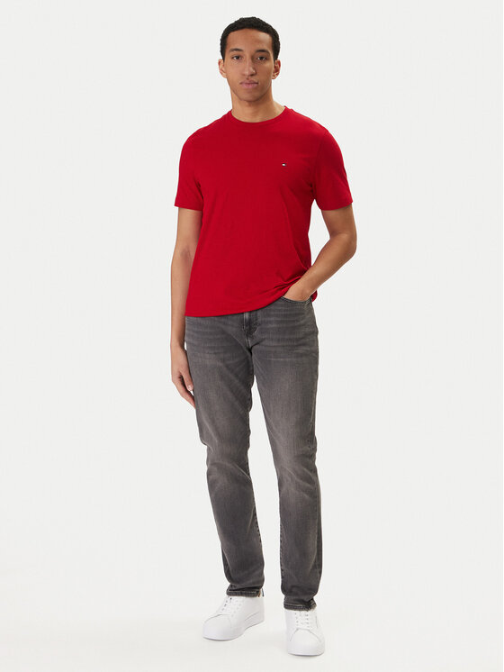Tommy Hilfiger Tommy Hilfiger Camiseta Ess Seasonal MW0MW39995 Rojo Regular Fit