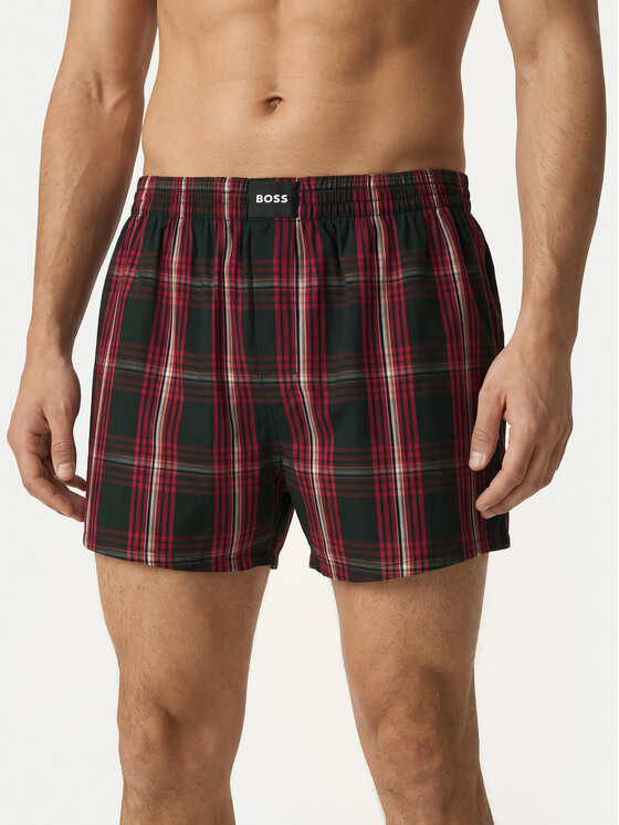 BOSS BOSS Conjunto de calzoncillos boxer 50515464 Rojo