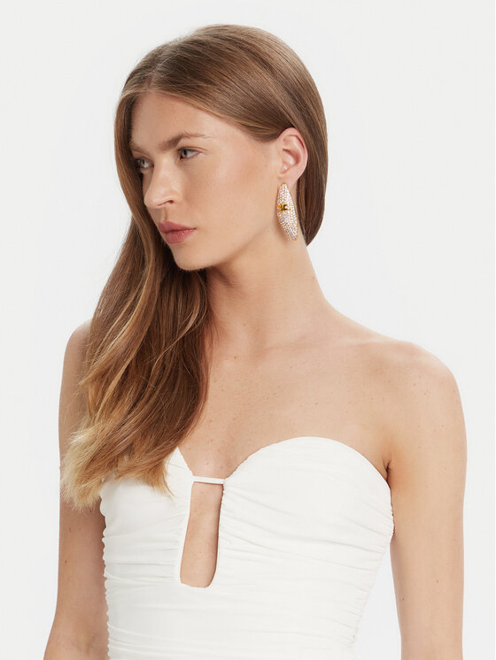 Elisabetta Franchi Naušnice Elisabetta Franchi OR-57A-52E2-V290 Zlatna