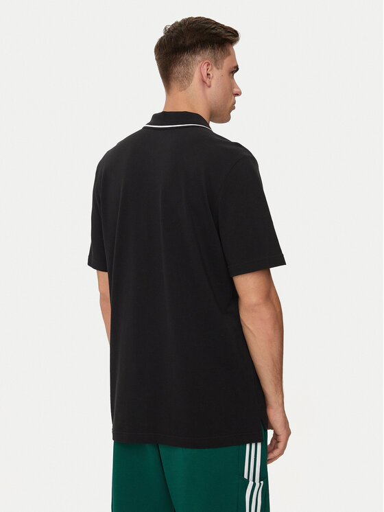adidas adidas Поло Essentials IC9314 Чорний Regular Fit