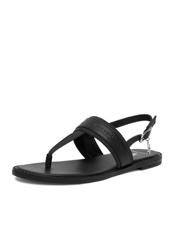 U.S. Polo Assn. Босоніжки U.S. Polo Assn. EO-CASSIE001W/6TY1 Чорний