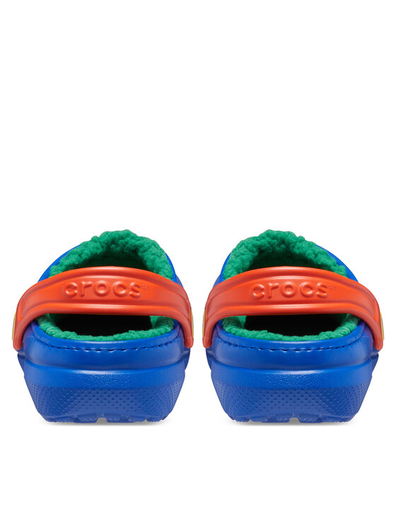 Crocs Ciabatte Crocs Classic Lined Clog Kids 207010 Blu