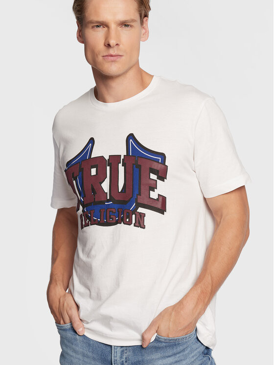 True Religion True Religion Футболка 106316 Білий Regular Fit