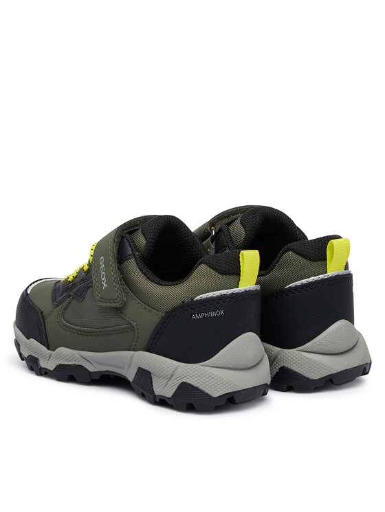 Geox Sneakersy Geox J Magnetar Boy B Abx J463ZB 050FU C0914 M Zielony ciemny