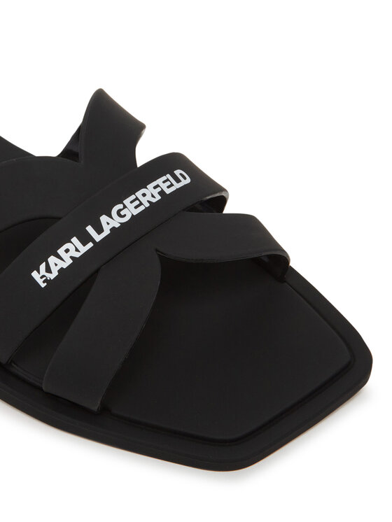 KARL LAGERFELD Чехли KARL LAGERFELD Jelly IV KL80025 Черен