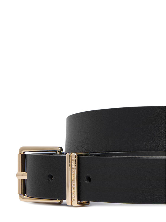 Tommy Hilfiger Nadrágszíj Tommy Hilfiger Th Square 2.5 AW0AW18692 Fekete