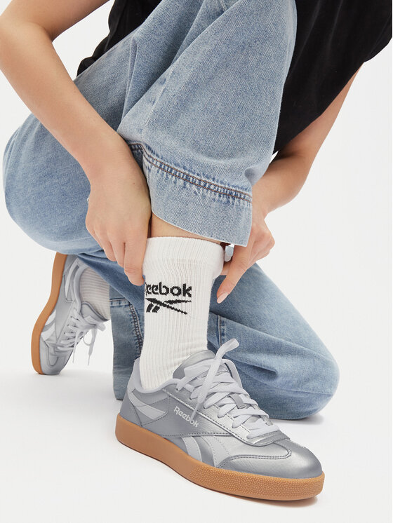 Reebok Снікерcи Reebok REEBOK SMASH EDGE 100216233 Срібний