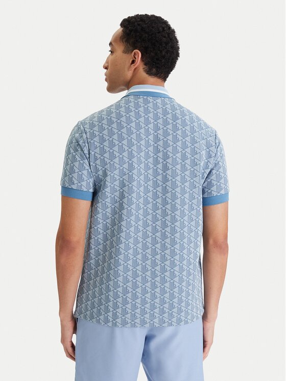 Lacoste Lacoste Поло DH1417 Голубий Classic Fit