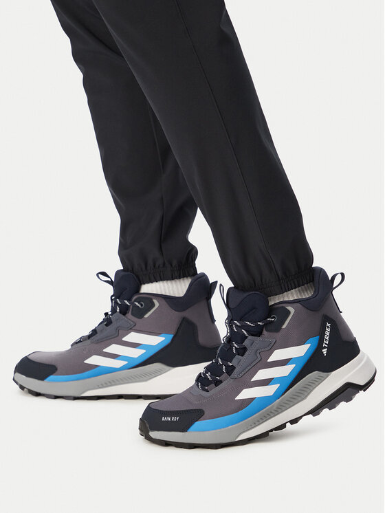 adidas Trekking čevlji adidas Terrex Anylander Mid Rain.Rdy Hiking Shoes JR6593 Siva