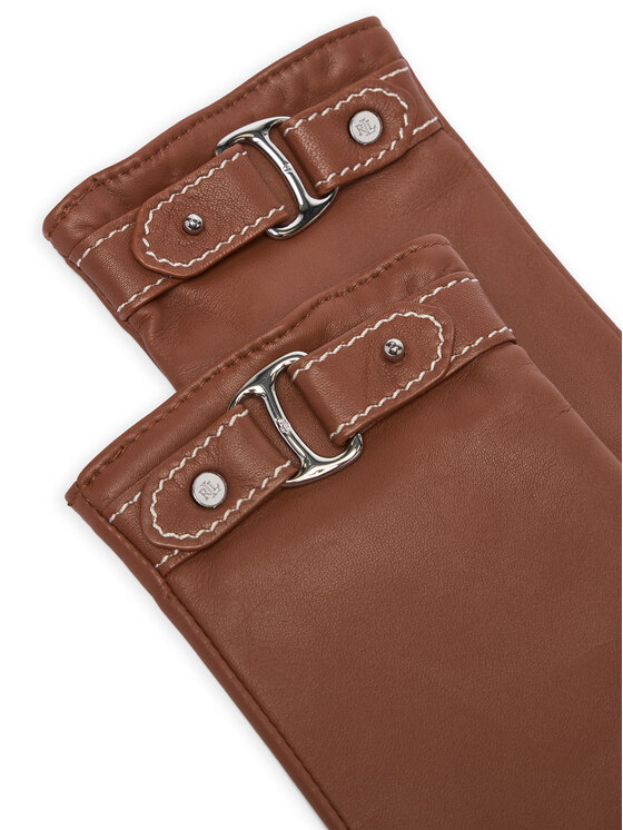 LAUREN RALPH LAUREN Rukavice LAUREN RALPH LAUREN 454P23590002 Hnědá