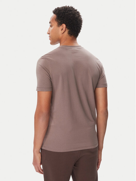 HUGO HUGO Camiseta Datri   50568118 Marrón Regular Fit
